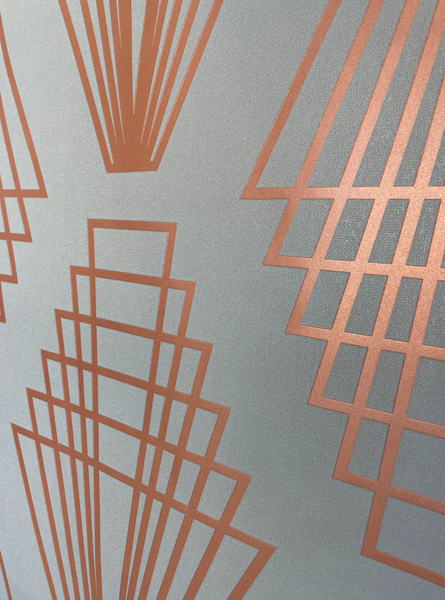 Deco Trapezoid Copper Grey