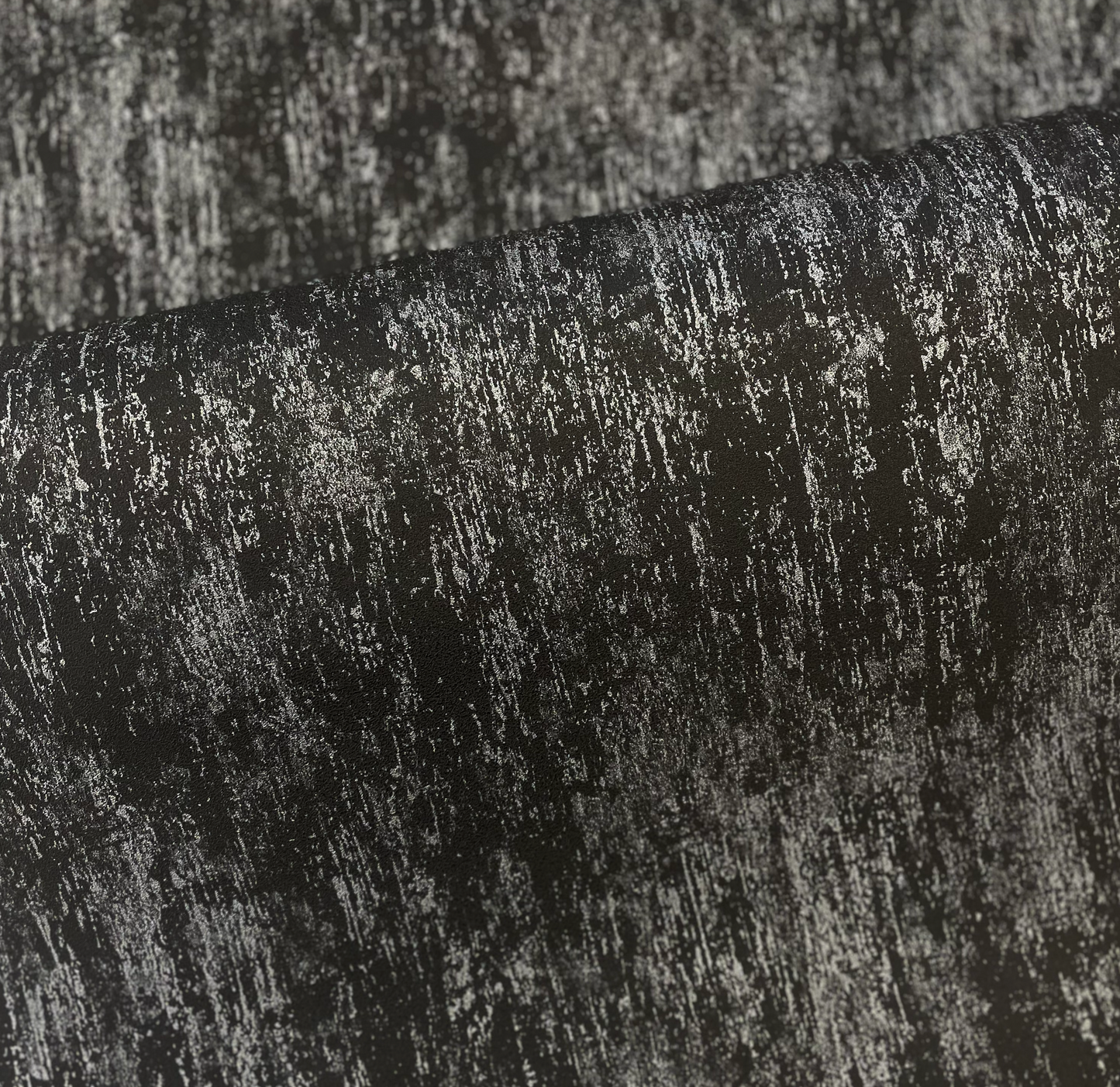 Distressed Texture Charcoal Silver