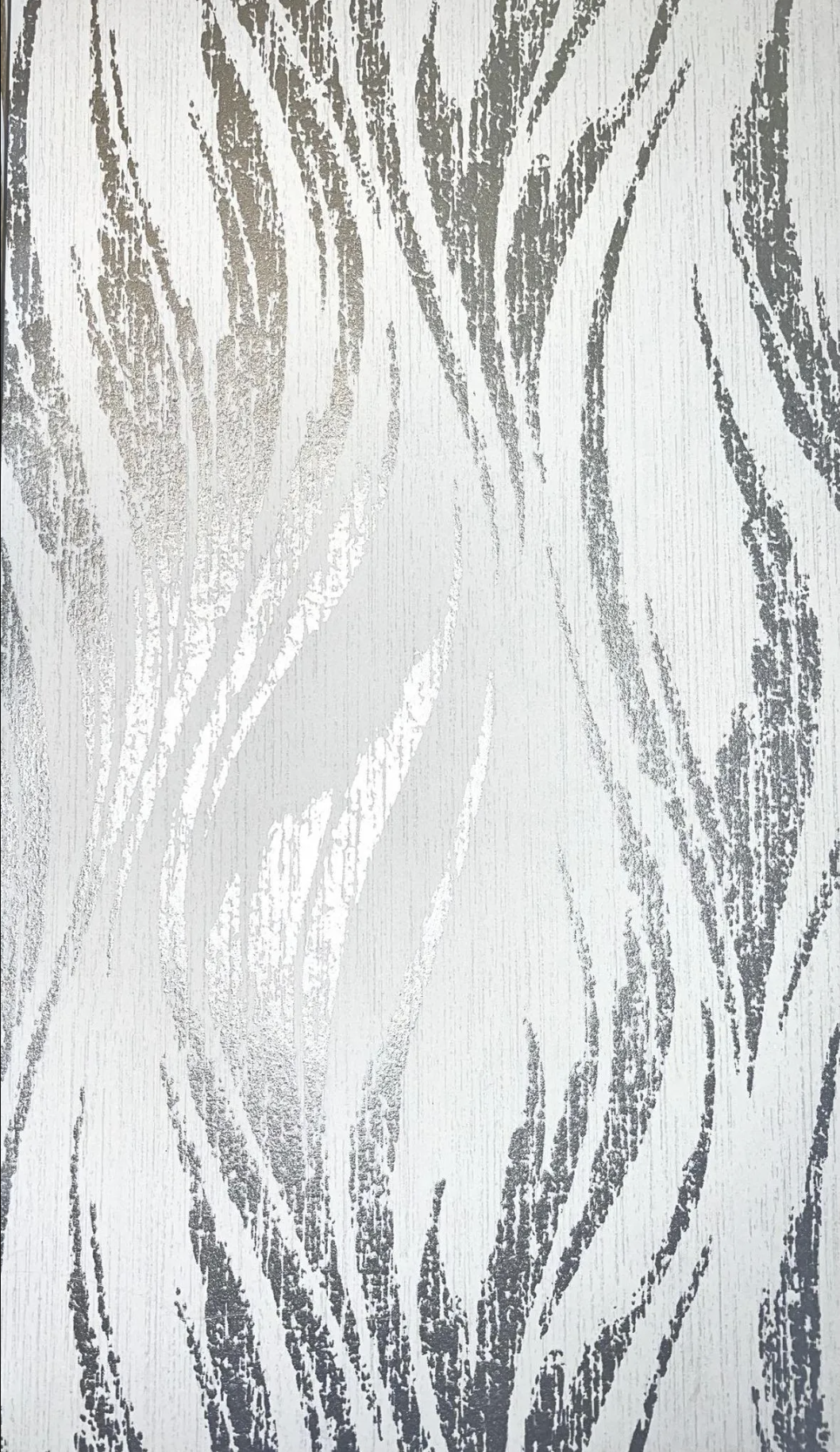 Undulate Metallic Silver/Snow