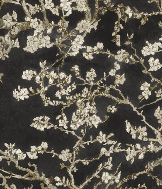 Van Gogh Almond Blossom Charcoal