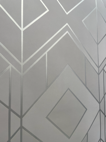 Bohemia Geometric Natural Silver