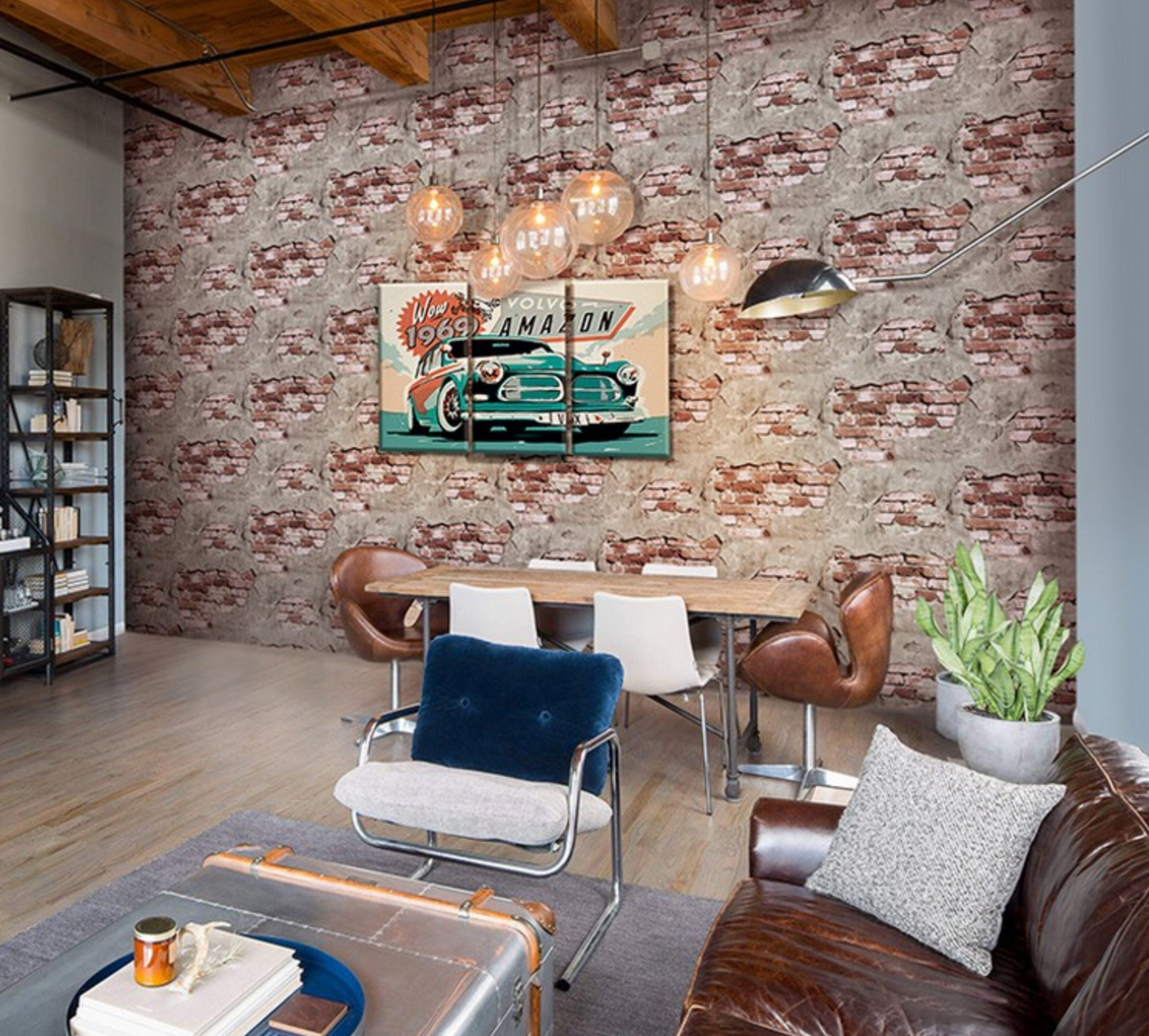 Exposed Brick Red