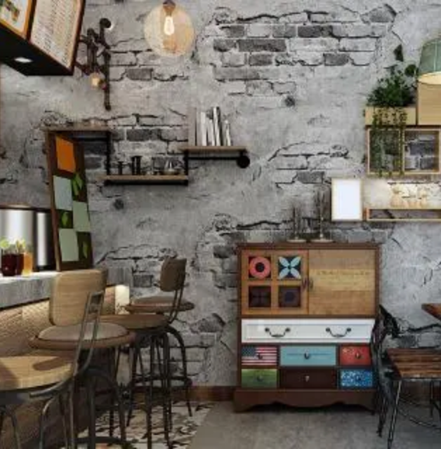 Exposed Brick Grey